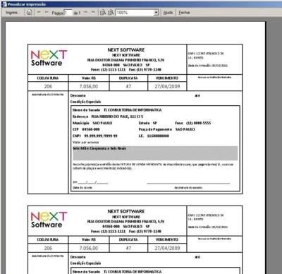 Sistema erp contas a receber