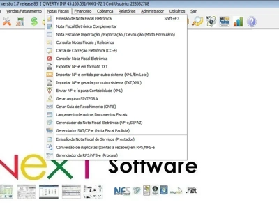 Sistema erp nfe